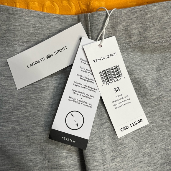 NWT - Lacoste Sport Women’s Stretch Tennis Capri Leggings - Size 38 / M - Picture 8 of 8